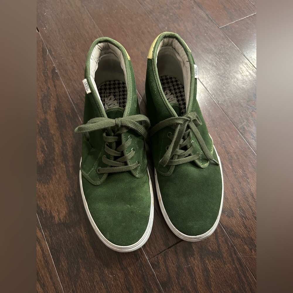 Supreme x Vans Chukka “Metallic Pack - Forest Green”, size 12